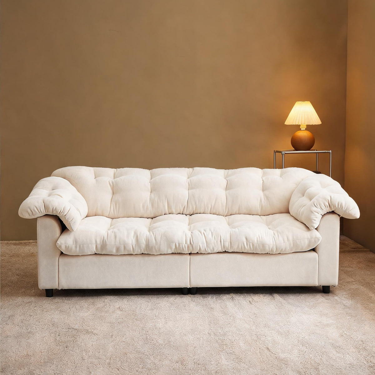 Orficca 4 Seater Sofa - 94" Furniture on Rent - Rentux