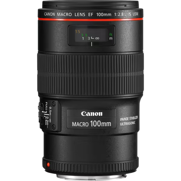 Rent Canon EF 100mm f/2.8 Macro IS USM DSLR Lens