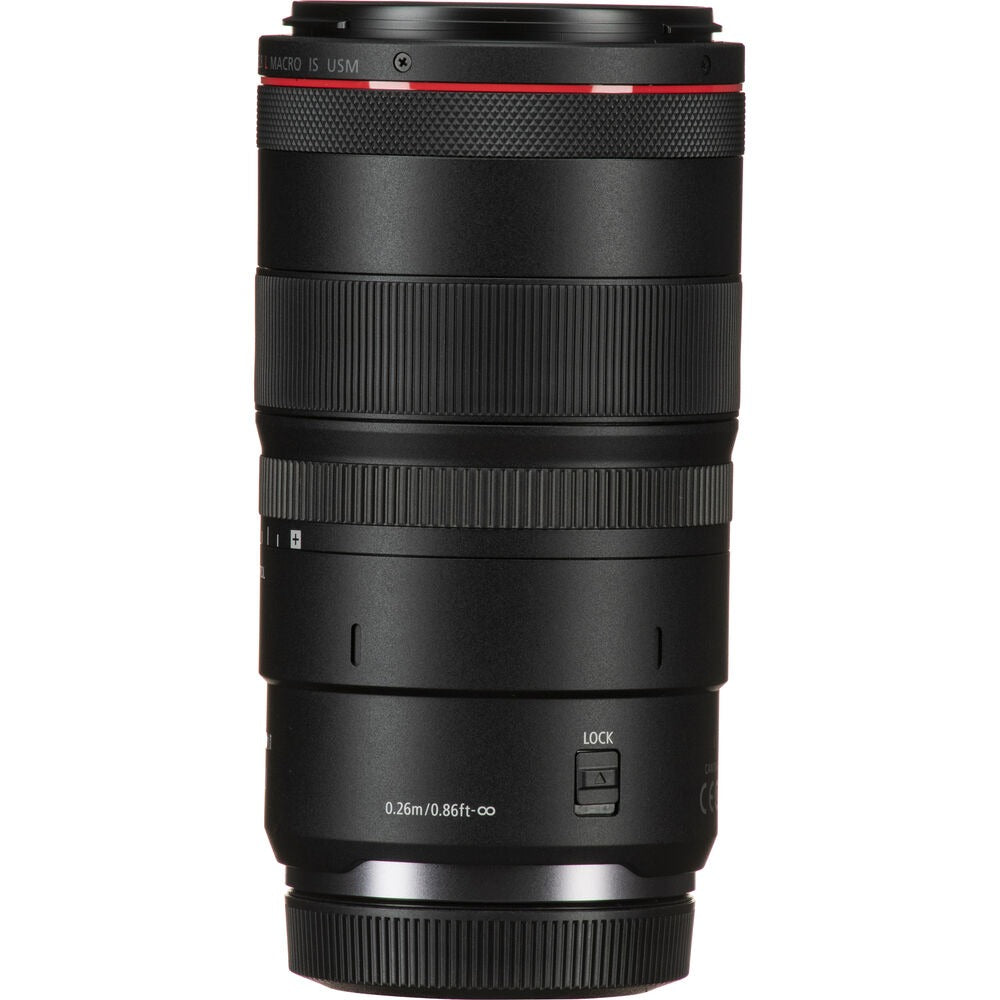 Canon RF 100mm f/2.8L Macro IS USM Lens on Rent