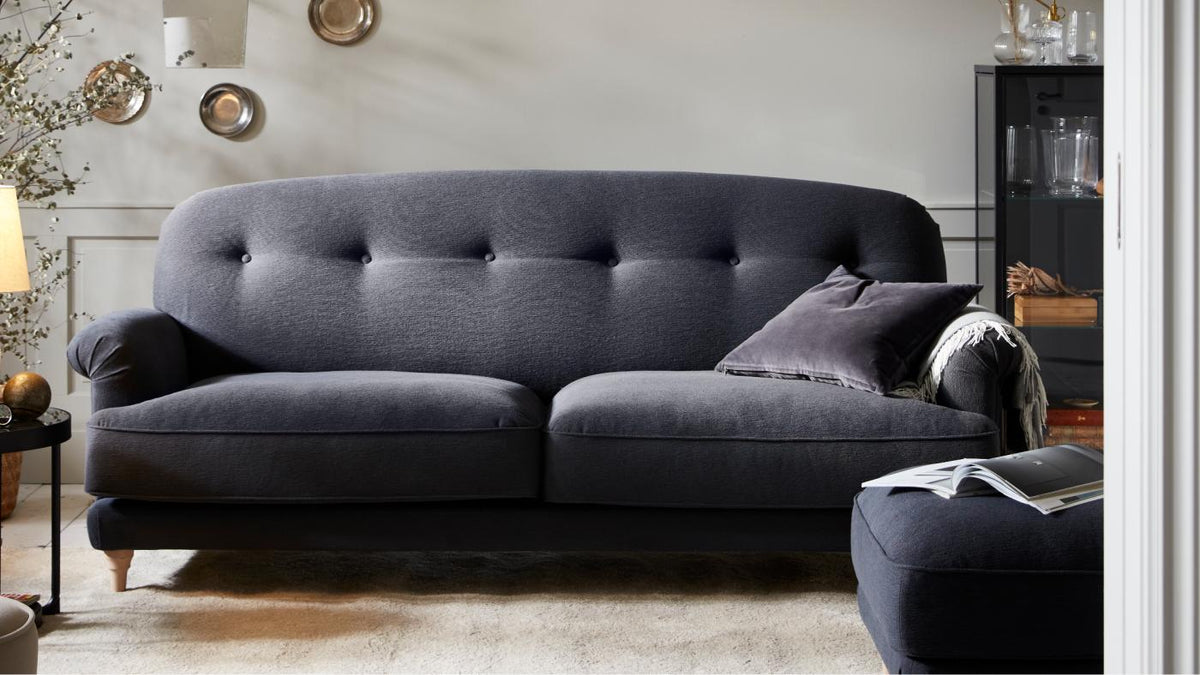 Fontana 3 Seater Sofa - 74" Furniture on Rent - Rentux