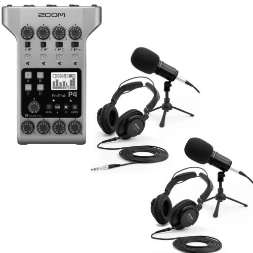 Zoom 2-Person Podcasting Kit rental product image