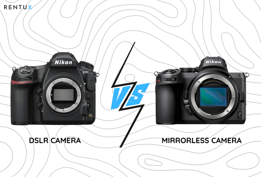 Renting DSLR Camera vs Mirrorless Camera