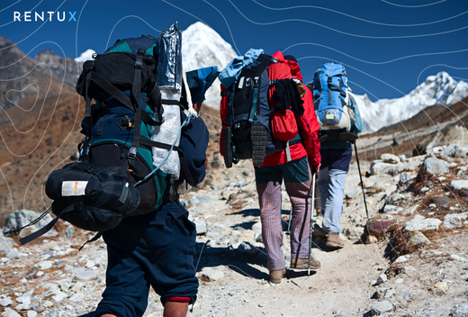 Trekking gear rental for groups and team adventures