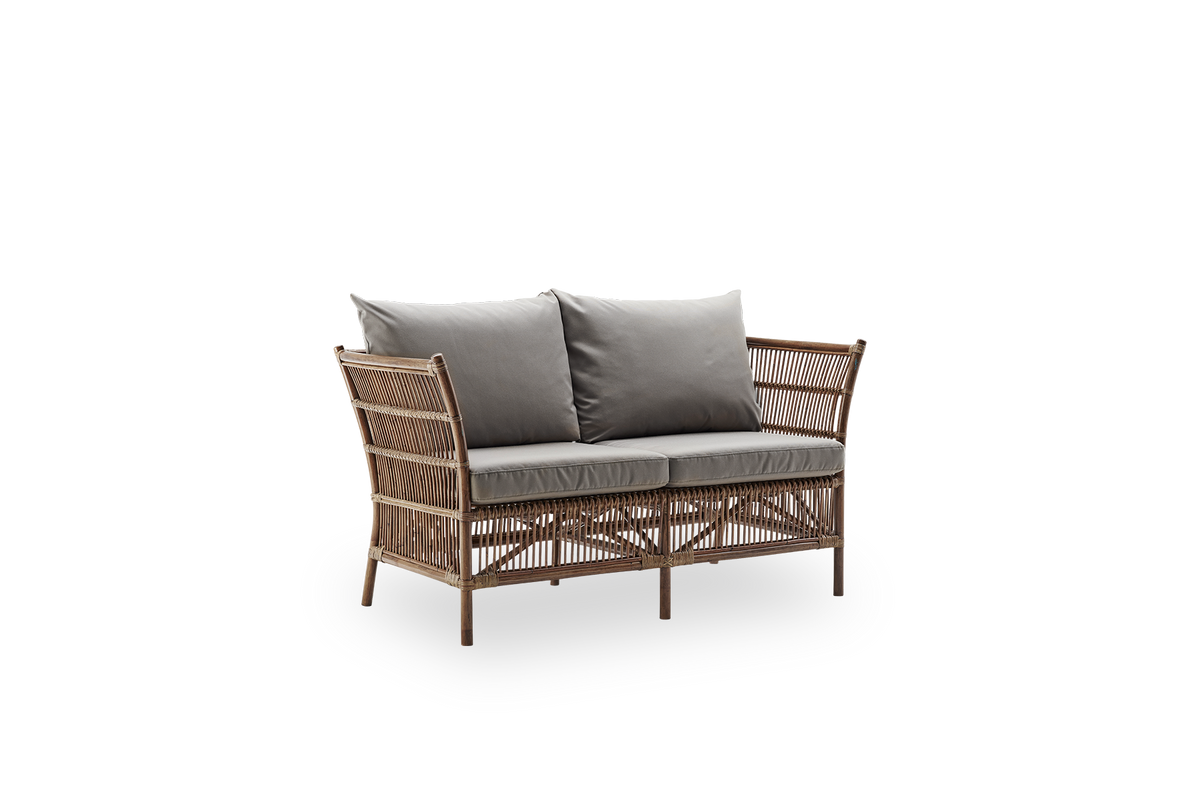 Sancall Rattan 2 Seater Sofa - 57" Furniture on Rent - Rentux