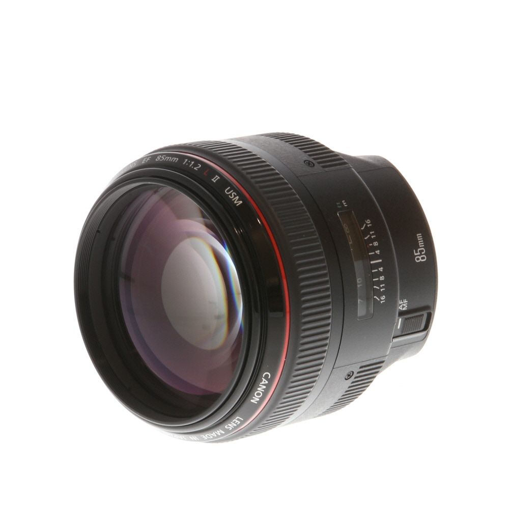 Canon EF 85mm f/1.2l II Usm Lens on Rent - Rentux