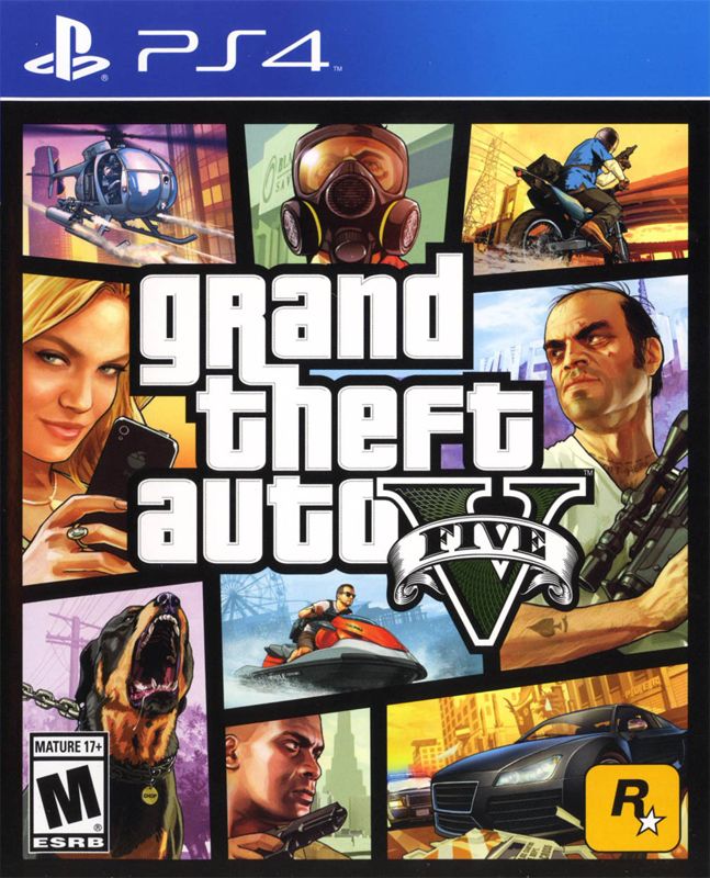 Grand Theft Auto V PS4 Game on Rent - Rentux