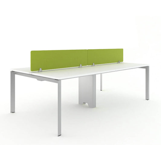 Alaska 4 Seater Workstation Furniture on Rent - Rentux
