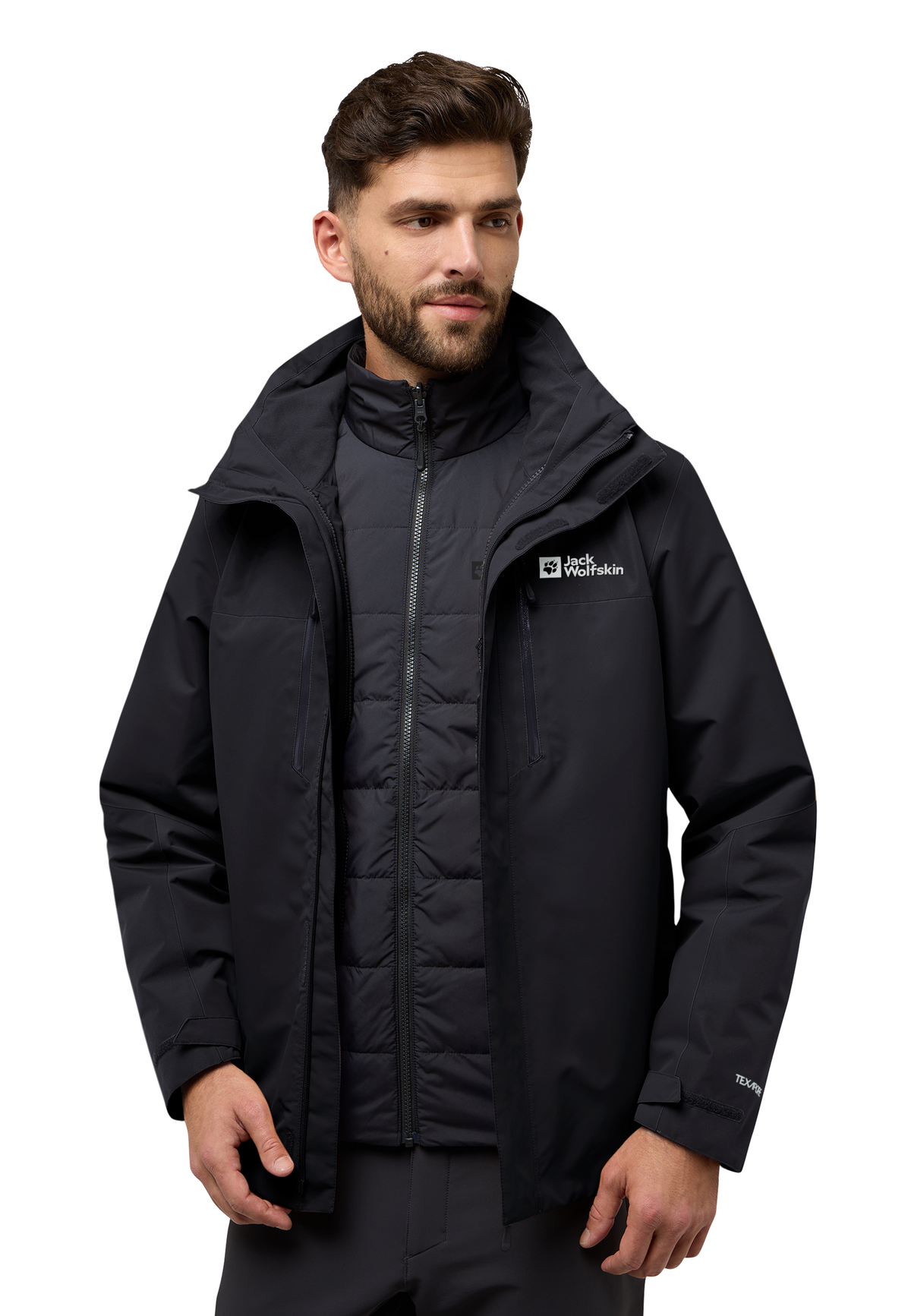 Men Jacket 3x1 - 0 Degree Celsius Trekking Gear on Rent - Rentux