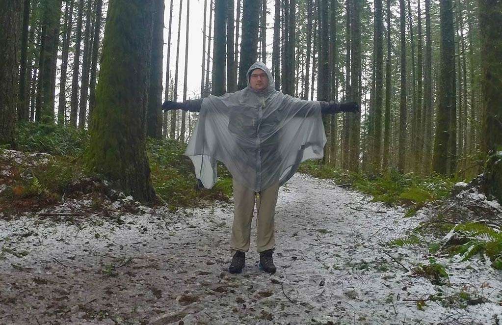 Rain Poncho Trekking Gear on Rent - Rentux