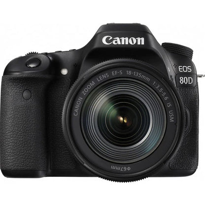 Rent Canon EOS 80D DSLR Camera with 18-135mm Nano USM Lens
