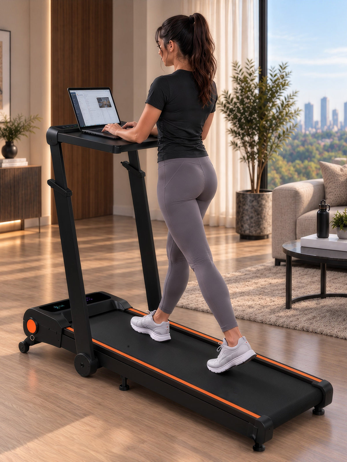 Motorized Treadmill Upto 120 Kg Fitness Equipment on Rent - Rentux