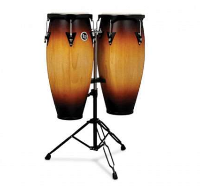 LP City Series Congas with Stand on Rent 