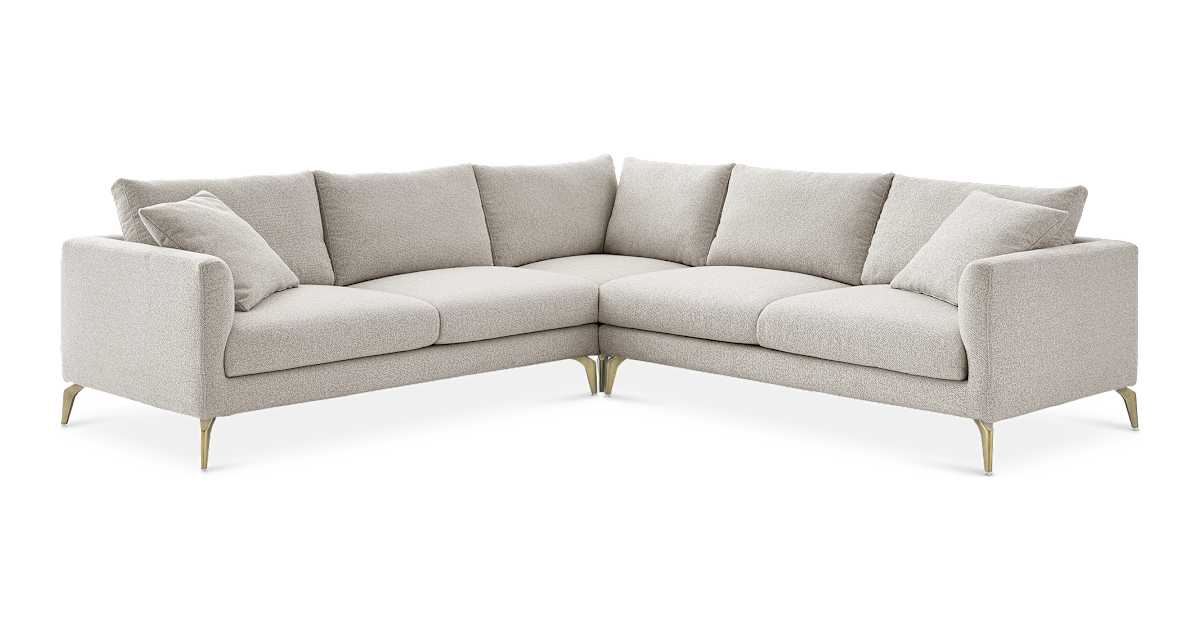 Hybo L Shape Sofa - 85 Furniture on Rent - Rentux
