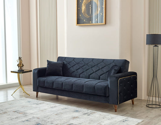 Melisa 3 Seater Sofa - 84" Furniture on Rent - Rentux