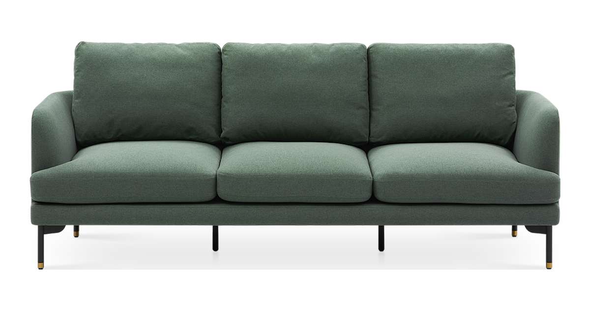Mebble 3 Seater Sofa - 83" Furniture on Rent - Rentux