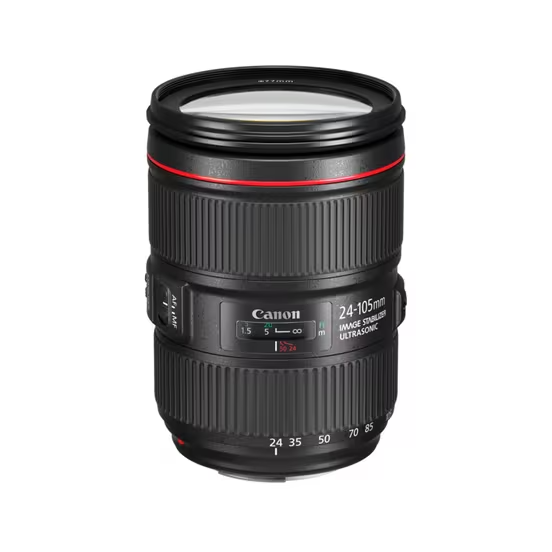 Rent Canon EF 24-105mm L f/4 IS 2 USM DSLR Lens