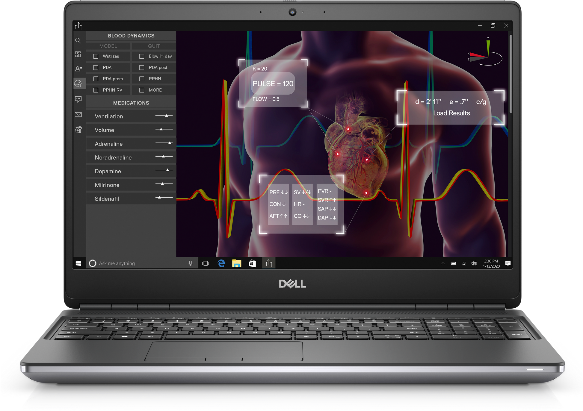 Rent Dell Precision 7550 Mobile Workstation Laptop in Pune 