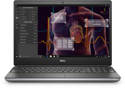 Rent Dell Precision 7550 Mobile Workstation Laptop in Pune 