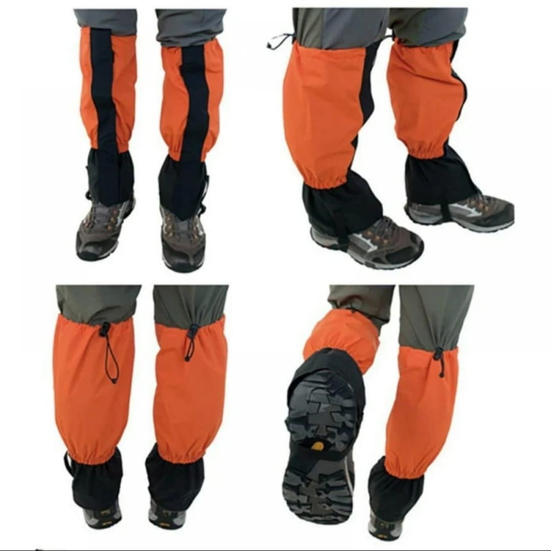 Durable Trekking and Hiking Gaiters for Snow, Mud, and Debris Protection