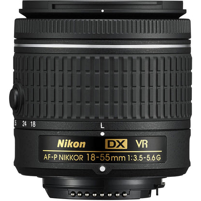 AF-P DX Nikkor 18-55mm f/3.5-5.6G VR Lens on Rent