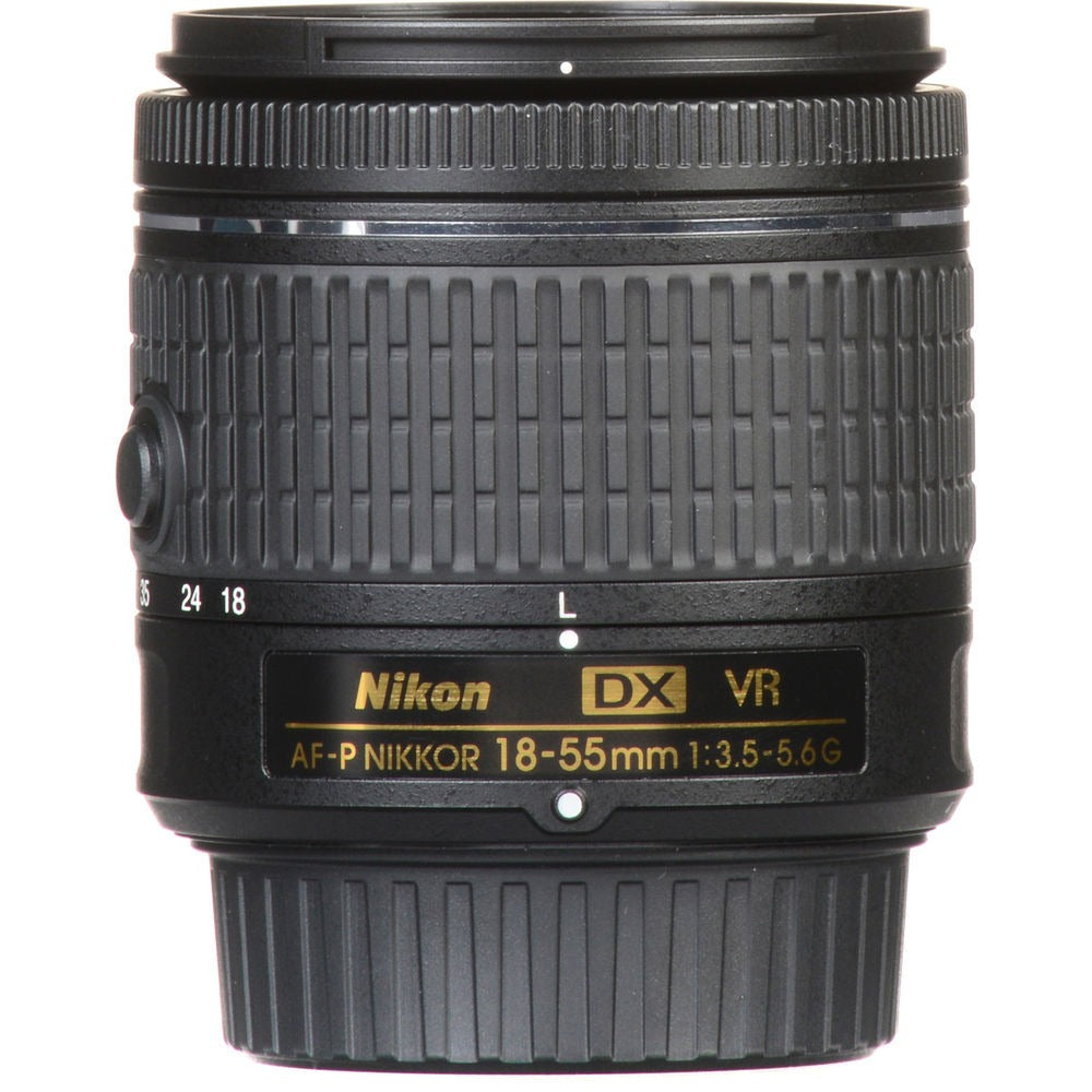 AF-P DX Nikkor 18-55mm f/3.5-5.6G VR Lens on Rent