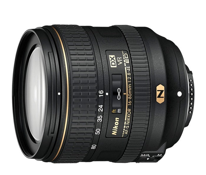 AF-S DX Nikkor 16-80mm f/2.8-4E ED VR Lens on Rent
