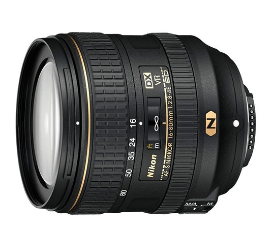 AF-S DX Nikkor 16-80mm f/2.8-4E ED VR Lens on Rent