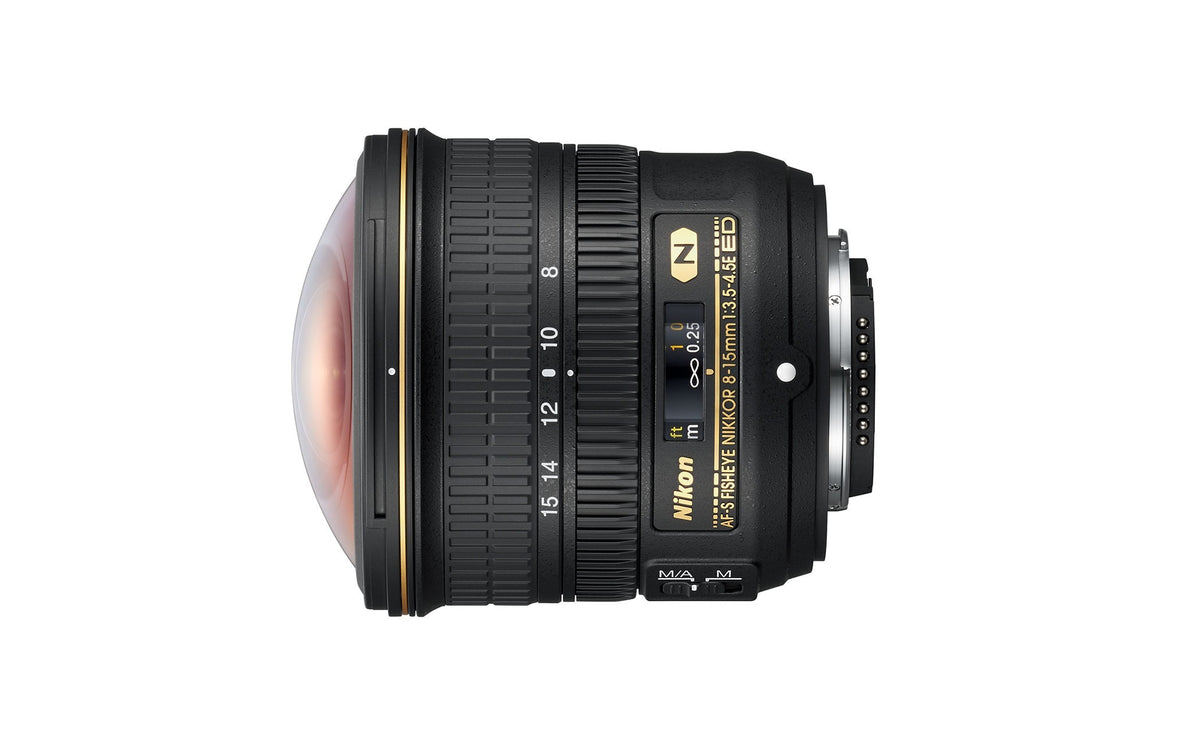 AF-S Fisheye Nikkor 8-15mm f/3.5-4.5E ED Lens on Rent