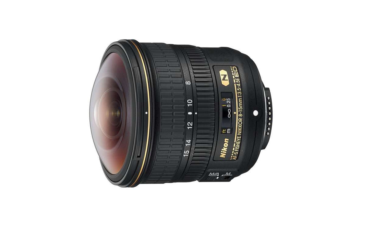 AF-S Fisheye Nikkor 8-15mm f/3.5-4.5E ED Lens on Rent