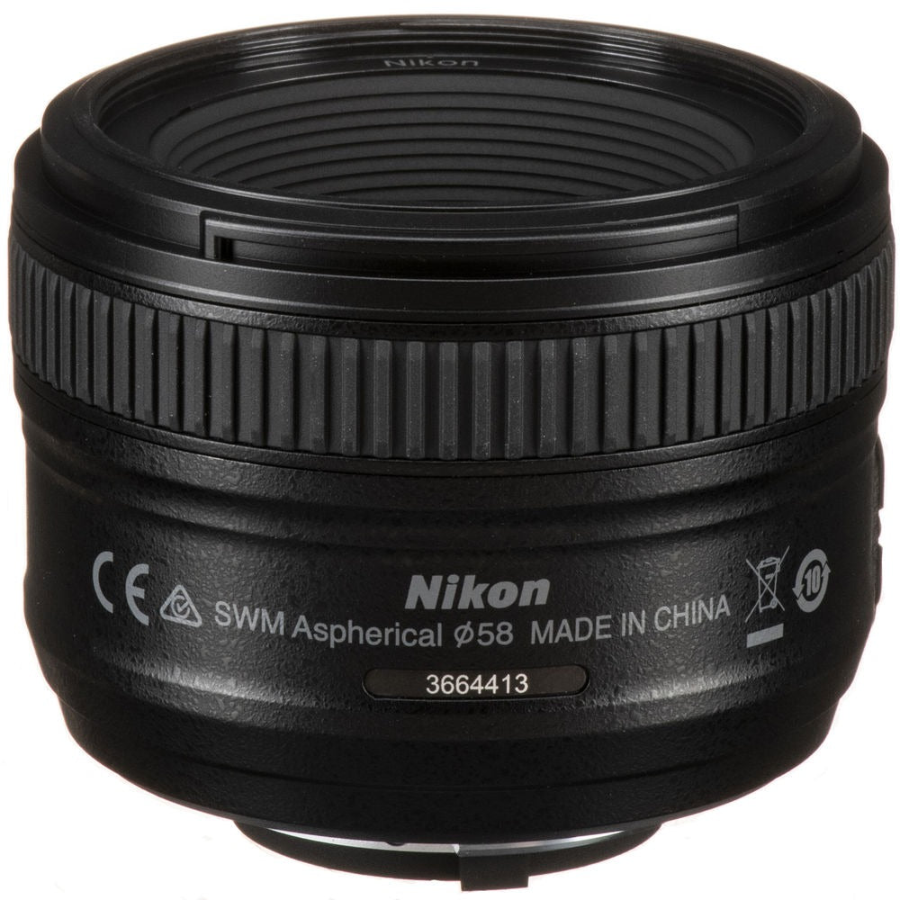 AF-S Nikkor 50mm f/1.8G Lens on Rent