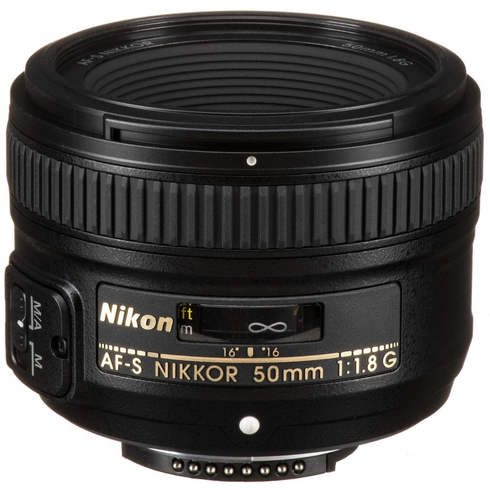 AF-S Nikkor 50mm f/1.8G Lens on Rent
