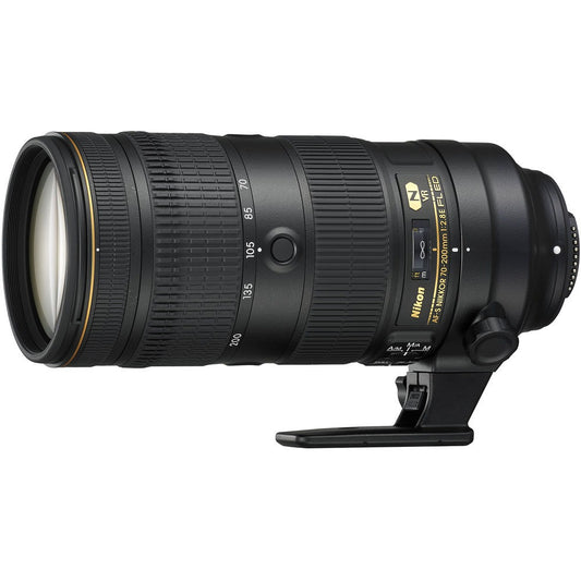 AF-S Nikkor 70-200mm f/2.8E FL ED VR Lens on Rent