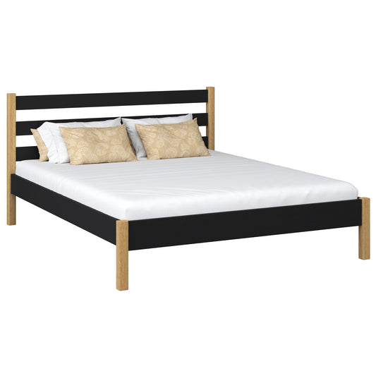 Double Bed Without Storage Furniture on Rent - Rentux