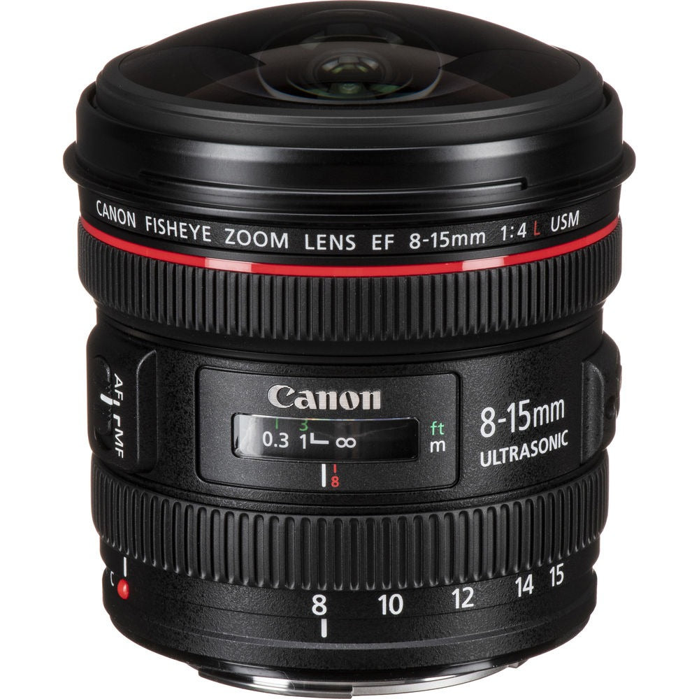 Canon EF 8-15mm f/4L Fisheye USM Lens on Rent