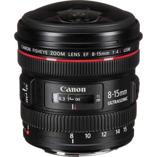 Canon EF 8-15mm f/4L Fisheye USM Lens on Rent