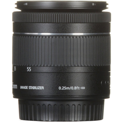 Canon EF-S 18-55mm f/4-5.6 IS STM Lens on Rent