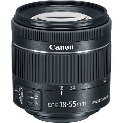 Canon EF-S 18-55mm f/4-5.6 IS STM Lens on Rent