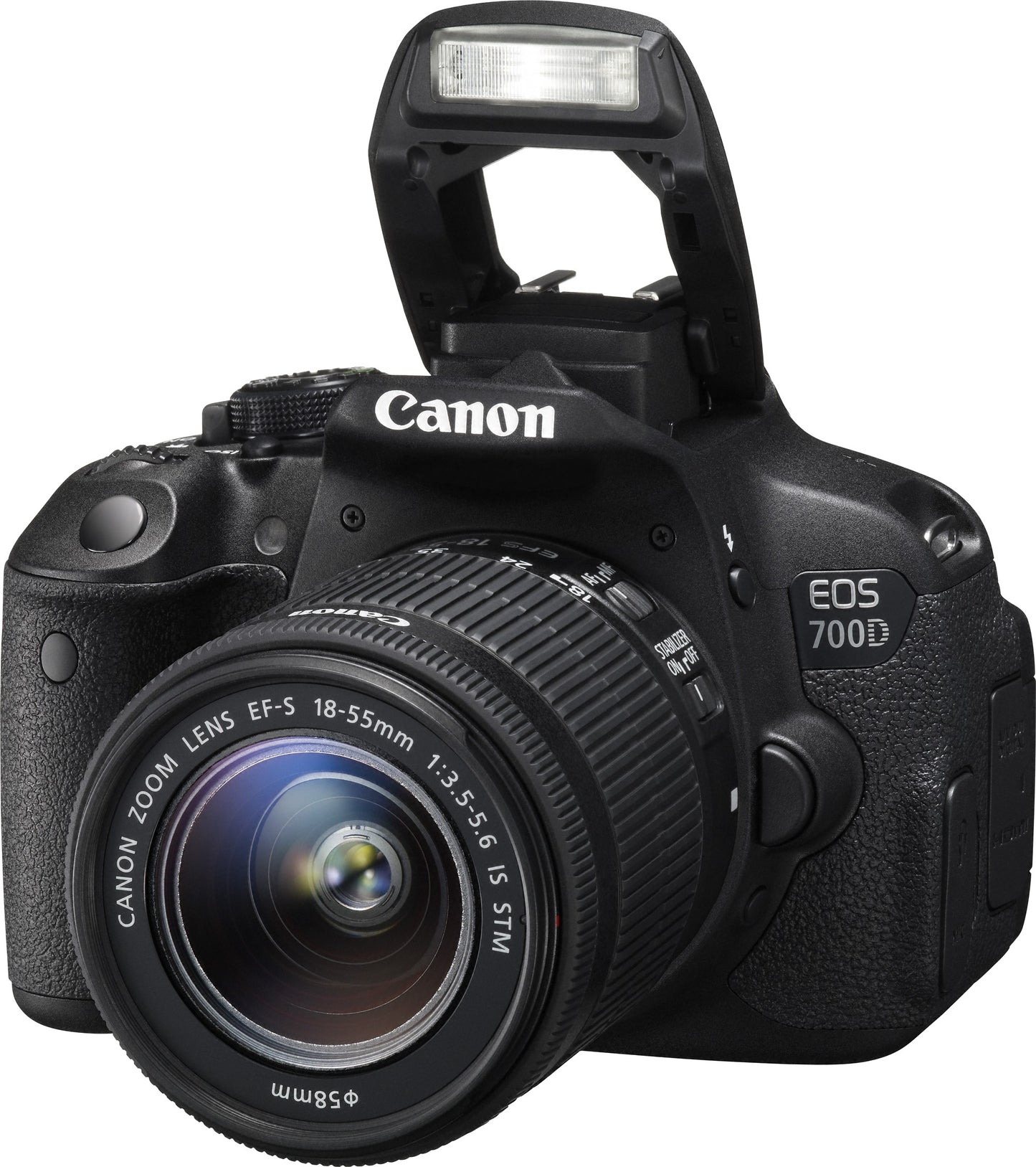 Rent Canon EOS 700D DSLR Camera with 18-55mm and 55-250mm Lenses or 18-135mm Lens