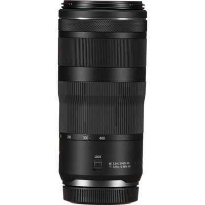 Canon RF 100-400mm f/5.6-8 IS USM Lens on Rent