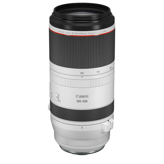 Canon RF 100-500mm f/4.5-7.1L IS USM Lens on Rent