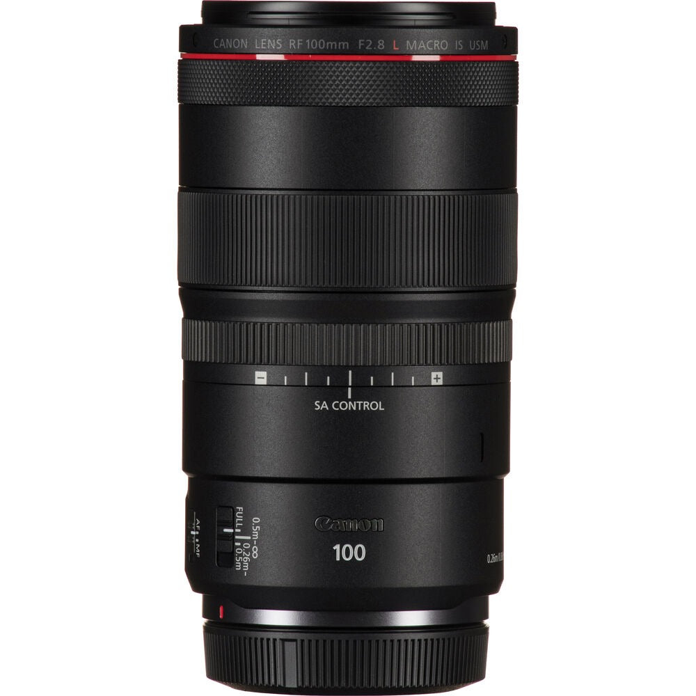 Canon RF 100mm f/2.8L Macro IS USM Lens on Rent