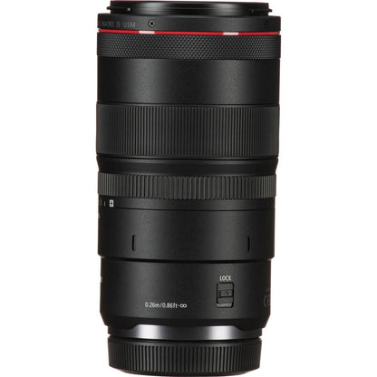 Canon RF 100mm f/2.8L Macro IS USM Lens on Rent