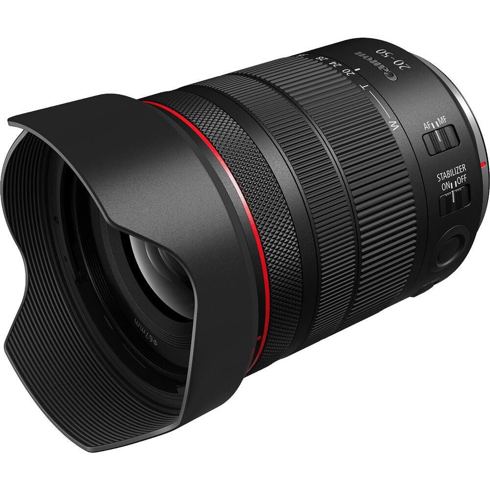 Canon RF 20-50mm f/4L IS USM PZ Lens on Rent