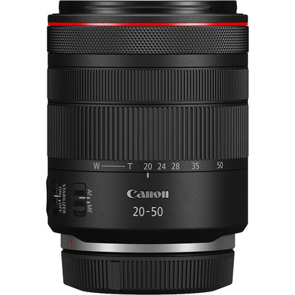 Canon RF 20-50mm f/4L IS USM PZ Lens on Rent