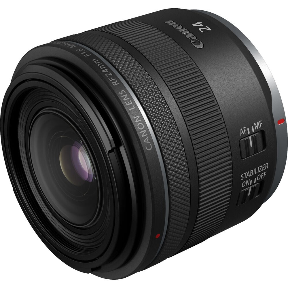Canon RF 24mm f/1.8 Macro IS STM Lens on Rent