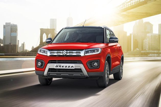 Suzuki Vitara Brezza (Automatic Transmission) Car on Rent - Rentux