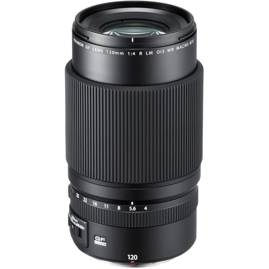 Fujinon GF 120mm f/4 Macro R LM OIS WR Lens on Rent