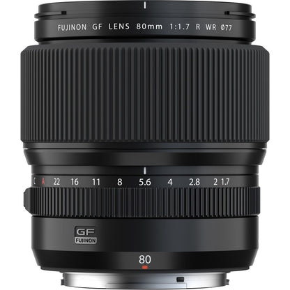 Fujinon GF 80mm f/1.7 R WR Lens on Rent