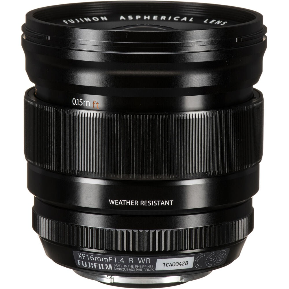 Fujinon XF 16mm f/1.4 R WR Lens on Rent