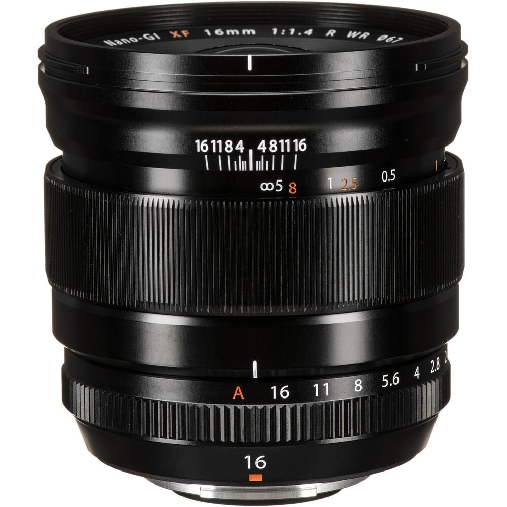 Fujinon XF 16mm f/1.4 R WR Lens on Rent